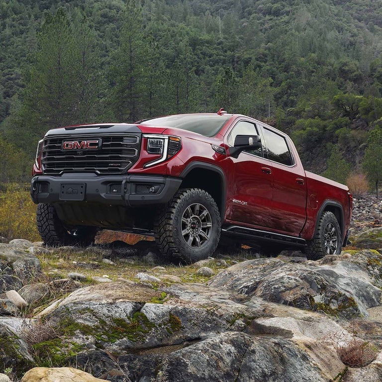 A Close-up Shot of the Elevation Logo on the Side of the 2024 GMC Sierra LD
